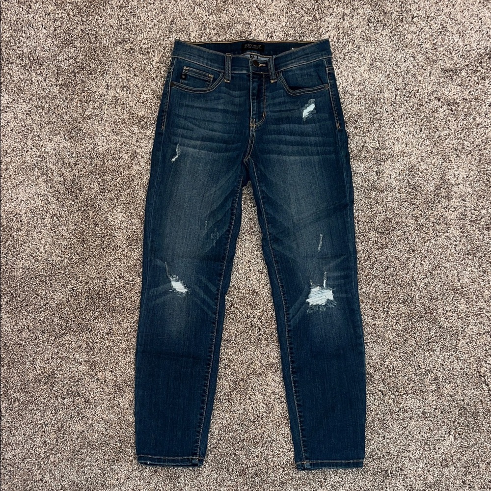Women’s Classic Dark Blue Skinny Jeans